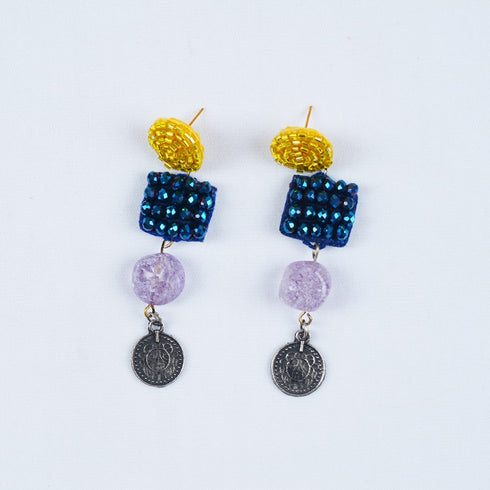 Moon Light Stones Earrings