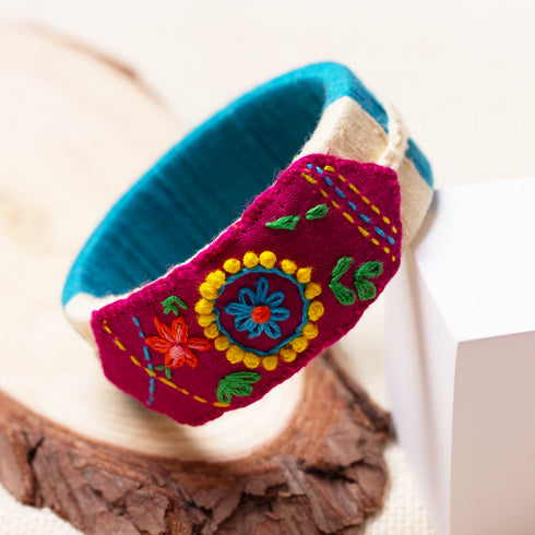 Dual Colors Band Bangle