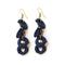 Blue Loop Earrings