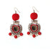Chand Bali Thread Ball Earrings