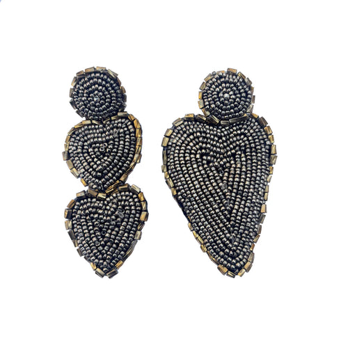 Beaded Heart Duo