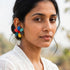 Rangeen Phool Earrings