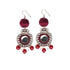Chand Bali Thread Ball Earrings