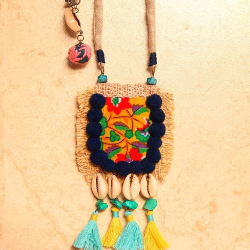Pompom Necklace
