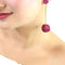 Disco Pink Beaded Earring
